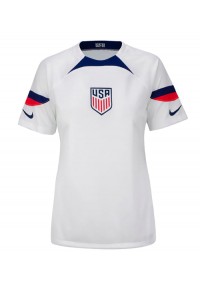 Verenigde Staten Voetbaltruitje Thuis tenue Dames WK 2022 Korte Mouw